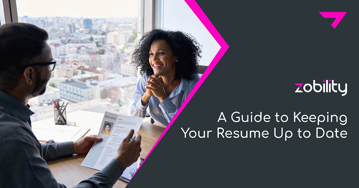 A Guide to Keeping Your Resume Up to Date